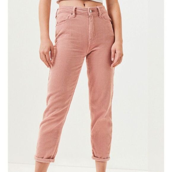 PACSUN Hibiscus Corduroy Mom Jean Sz 24‎ - Picture 1 of 5